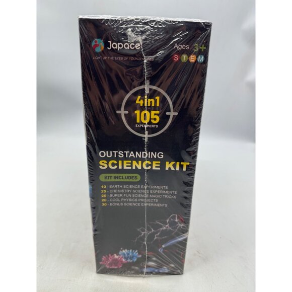 Japace Outstanding Science Kit 4-In-1 105 Experiments Science Chemistry READ - Picture 5 of 6
